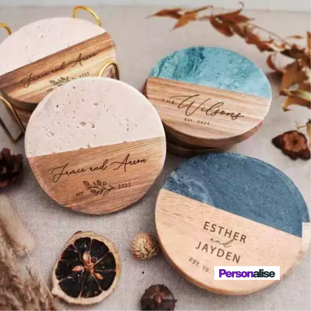 Mixed Media Coaster