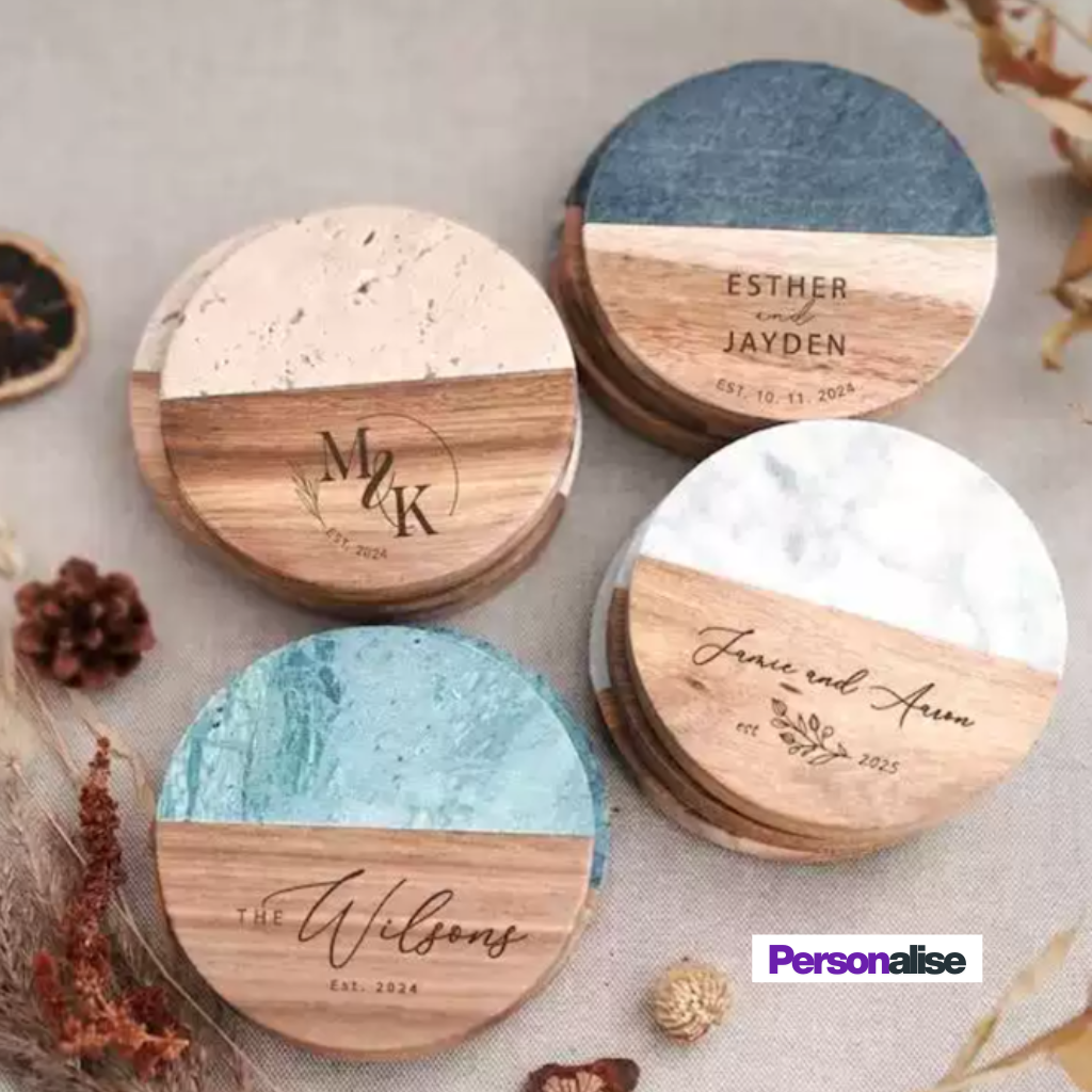 Mixed Media Coaster